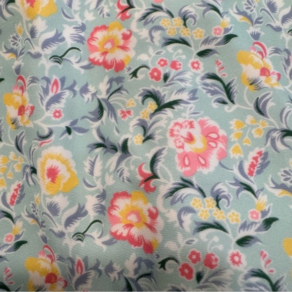 NWT Polo Ralph Lauren Floral Ruffled Criss Cross Back  Swimsuit Girls Size 6X - Picture 2 of 11